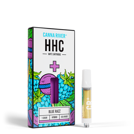 Canna River - HHC Cartridge - Blue Razz - 1 Gram (Hybrid)