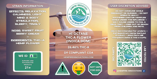 THCa Flower | Hi Octane - Indica Dominant THC-A Strain