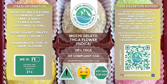 THCa Flower | Mochi Gelato - Indica Dominant THC-A Strain